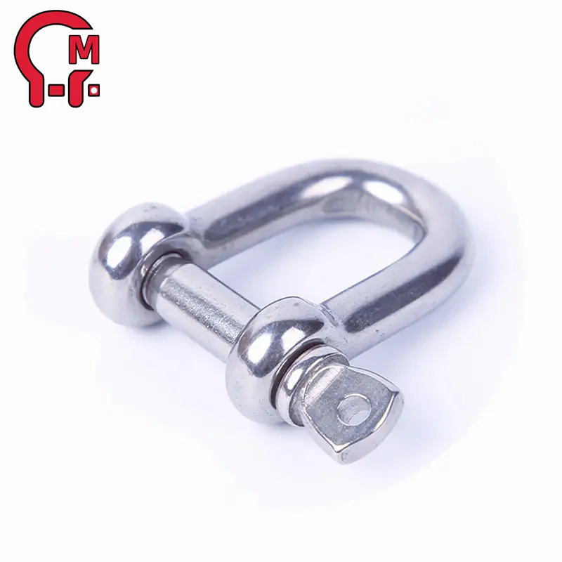 HLM free sample ISO certification Anchor Shackle Bolt Type With Safety Pin And Nut