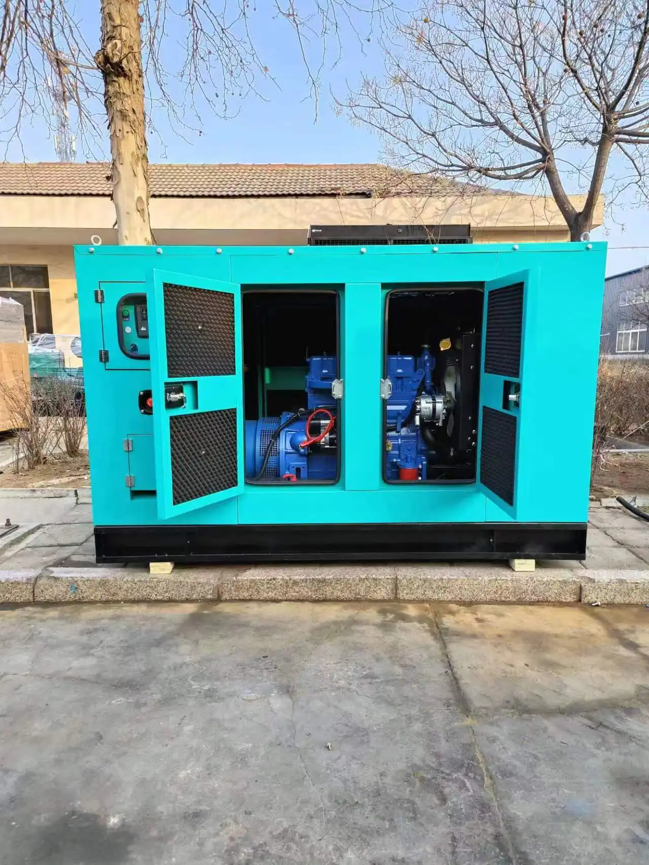 High power diesel generator