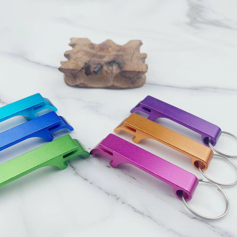 Aluminum Sales Wholesale Price Mini Wine Bottle Opener Abridor De Botellas Beer Bottle Opener Keychain