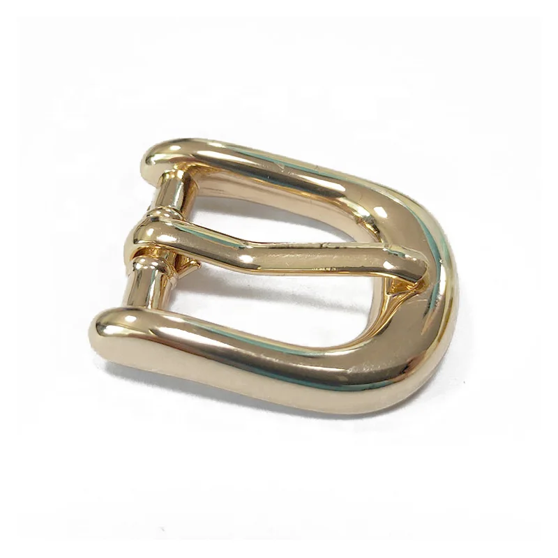 Shiwang Wholesale Garment Accessories 16mm Gold Color Metal Pin Buckle For Belt Watch Buckle