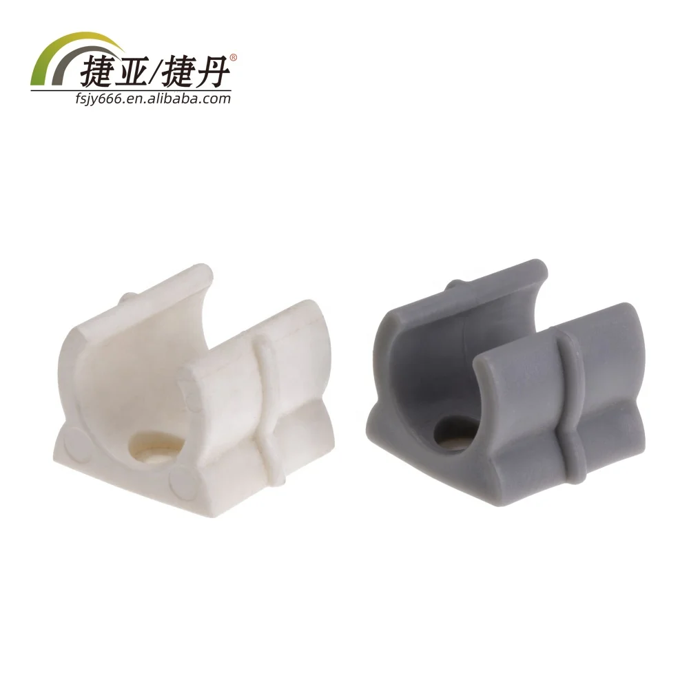 Rollator Walker Plastic Holder Fixed Pipe Saddle Clamps Design