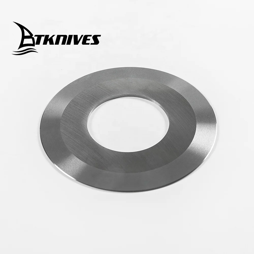 Индивидуальная высокоточная прочная машина для продольной резки кожи D2, промышленное круглое лезвие