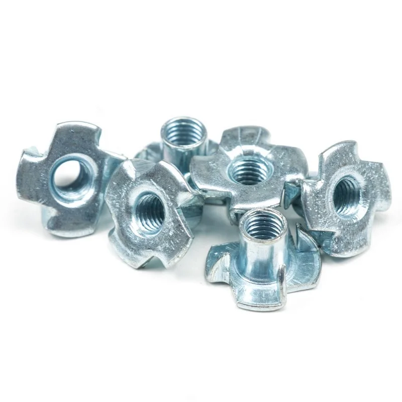 Furniture fittings 4 claws nuts wooden furniture screws insert nuts