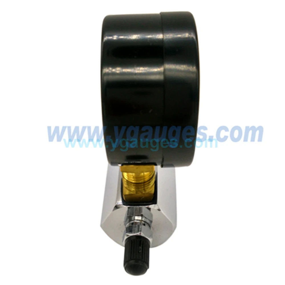 Gas test pressure gauge for measurement of coal gas service