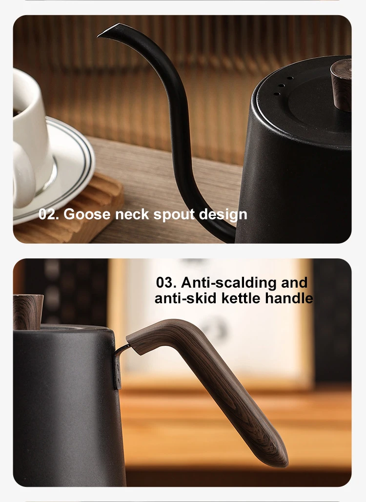 Water Heating Machine Electric Gooseneck Kettle With Black Temperature Control Electric Kettles