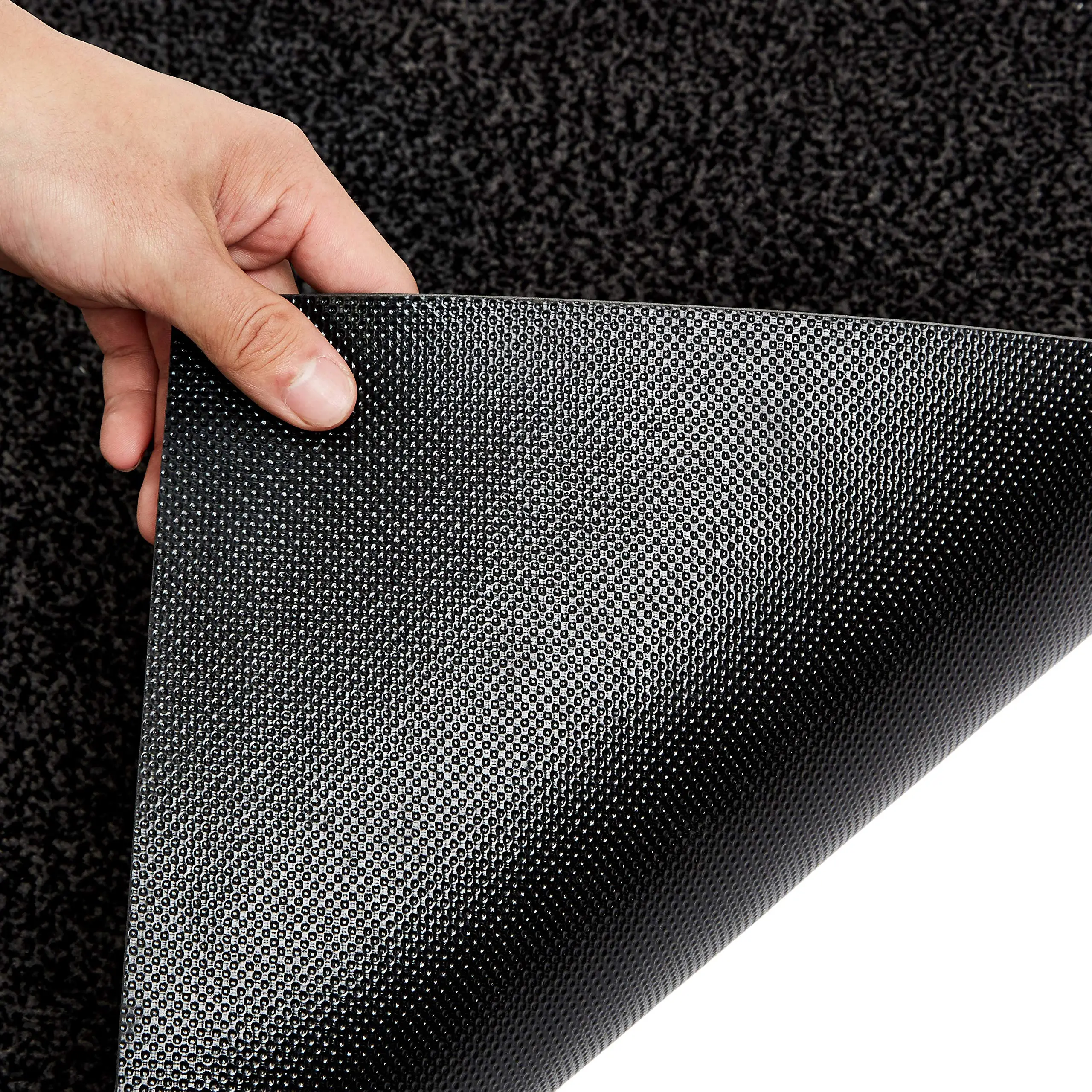 Graceline 100% polypropylene cut pile PP barrier machine woven door mat with pvc backing