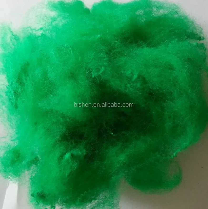 
GRS certified 1.5D*38MM Regenerated Polyester Staple Fiber For Spinning PSF 