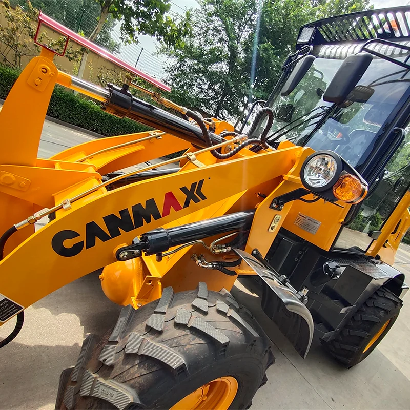 Б/у мини-колесный погрузчик 1 2 тонн CM912 R430 по низкой