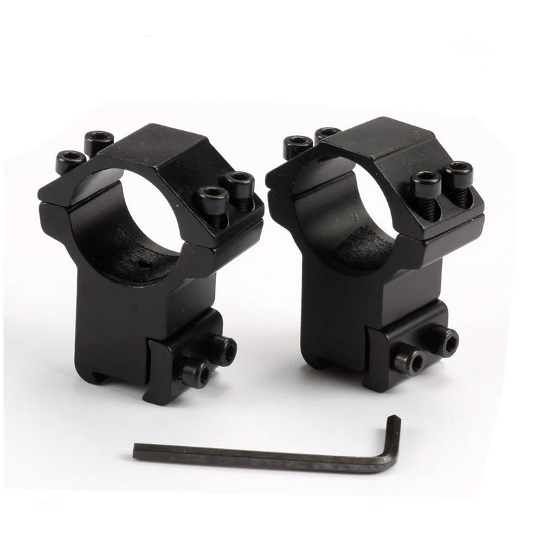 High Quality One Pair Two Pin 25.4mm Ring High Profile Scope Mount