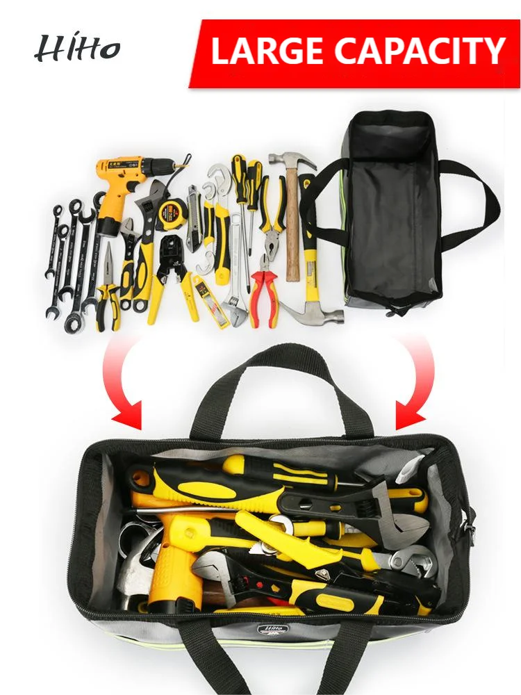 Factory Wholesale Tool Bag for Men Large Capacity Heavy Duty Tote Various Tools Multifunctional Portable Bags