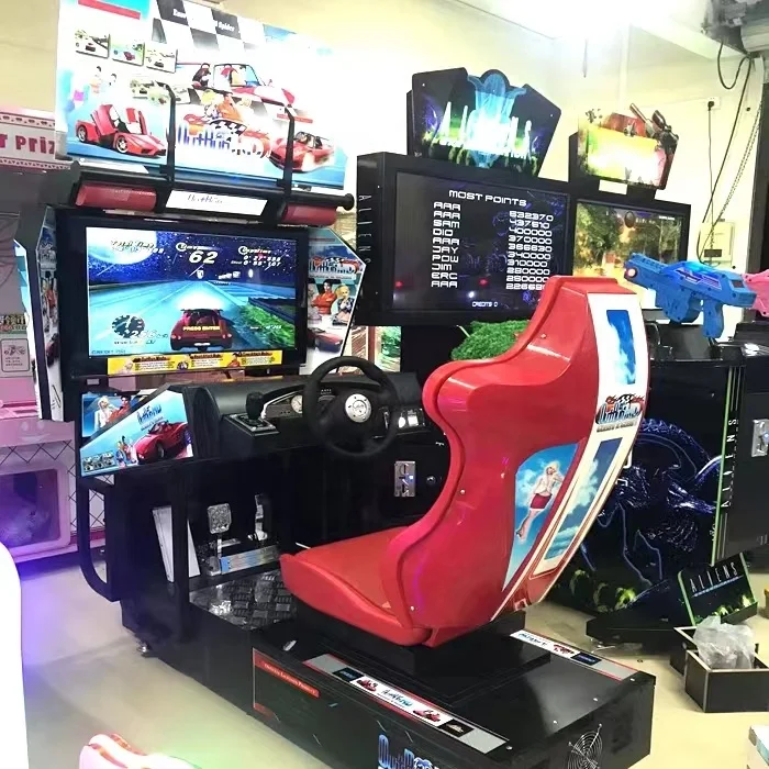 Заводская цена аркадный гоночный игровой автомат симулятор аркадная игра автомобиль