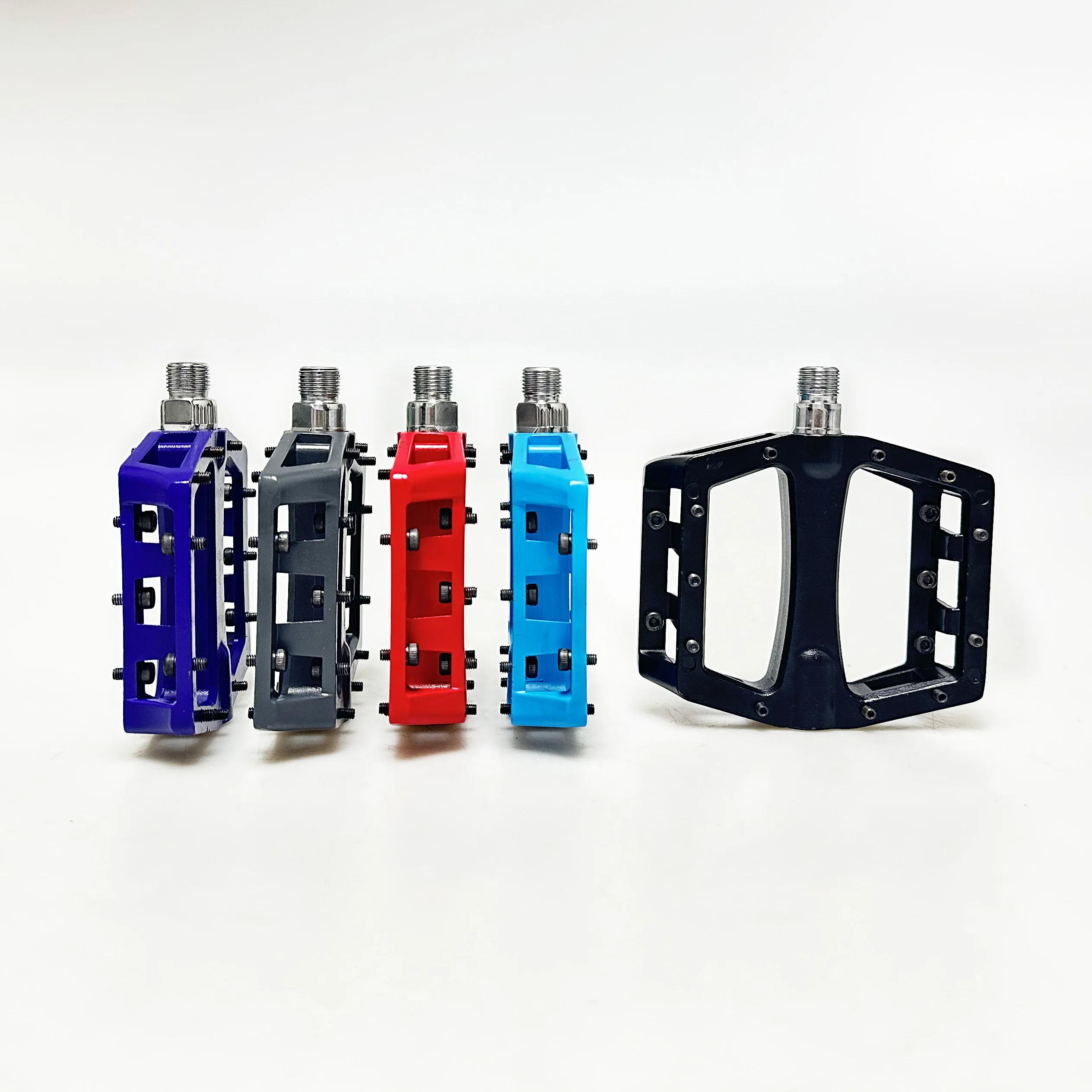 Yonghua Aluminium Alloy Bicycle Pedals With Anti-Slip Removable Pin Bike Parts DU Bearing MTB Bike Pedal