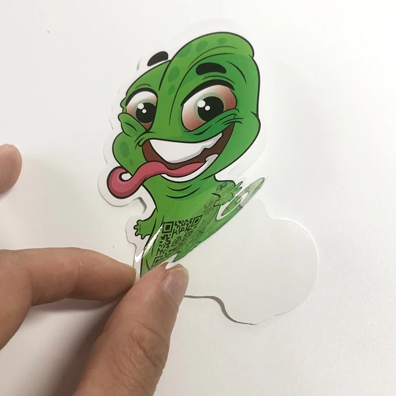 Custom Personalized Adhesive Vinyl Label  Individual Die Cut Stickers