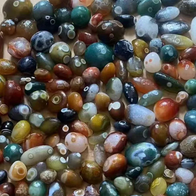 Gobi Agate A Naturally Occurring Green Agate With Eyes The Magical Healing Stones Natural Irregular Colorful  Agate stones