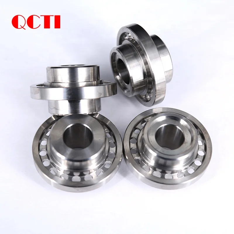 QCTI Precision 5-Axis Machining Services Custom High-Quality Titanium Components Manufacturing, CNC Titanium Alloy Parts