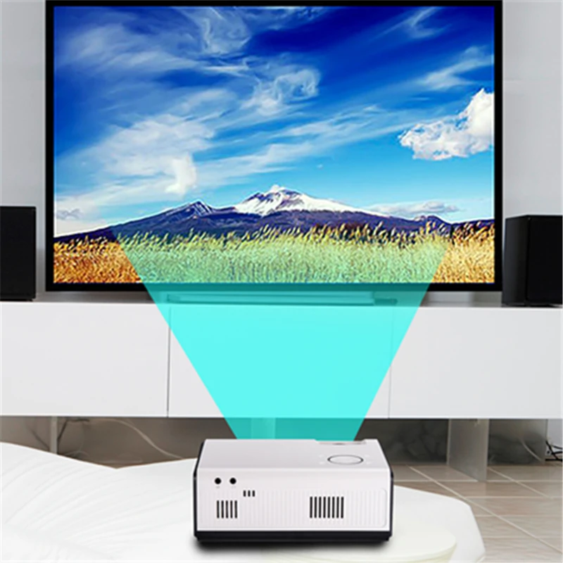 2021 новый стиль светодиодный проектор 1080p для офиса Android 9,0 портативный мини-проектор