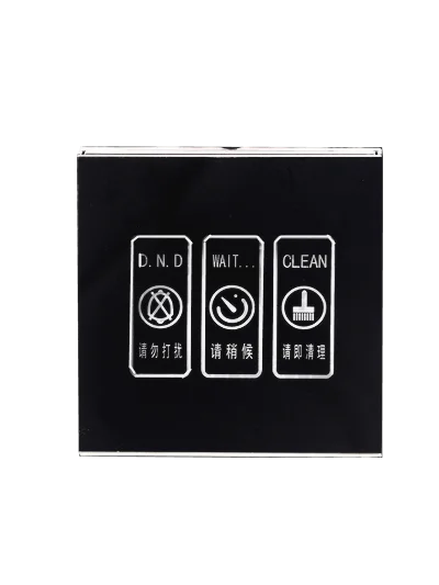 OEM Digital Hotel DND Light touch wall switch