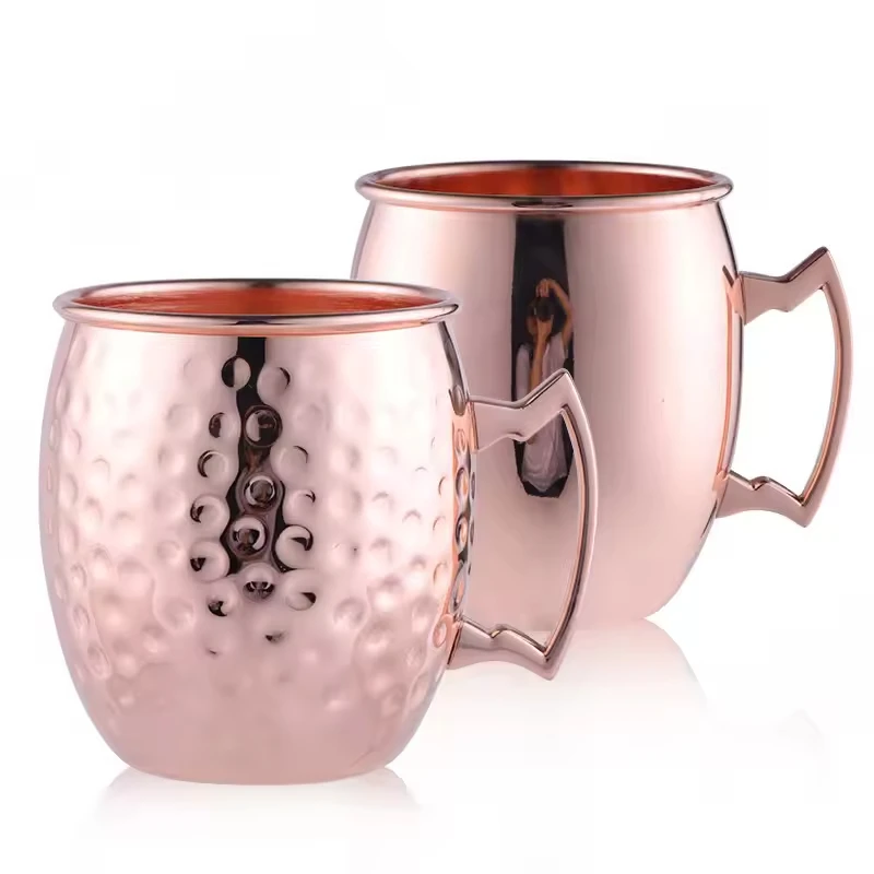 Best Selling Moscow Mule Copper Mug Indian Handcrafted Russian Copper Coffee Cup