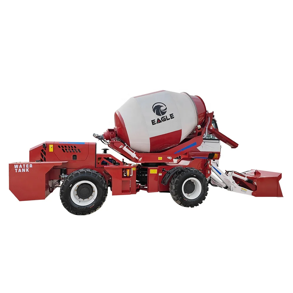 3.5m3 mini truck concrete mixer self loading concrete mixer truck