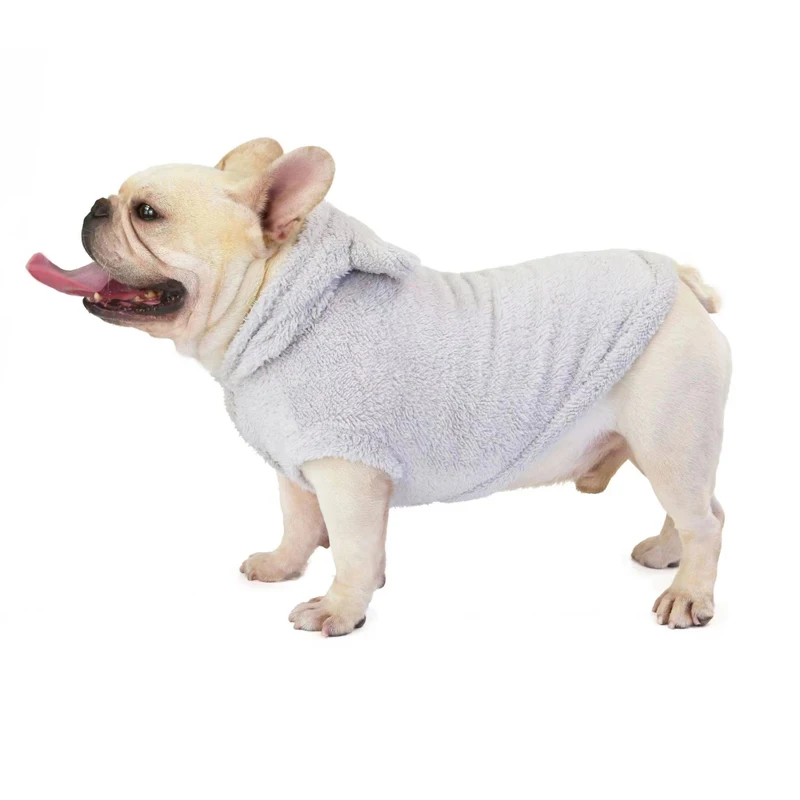 Dog clothes winner warm coat soft polar fleece Teddy French Bulldog pet products