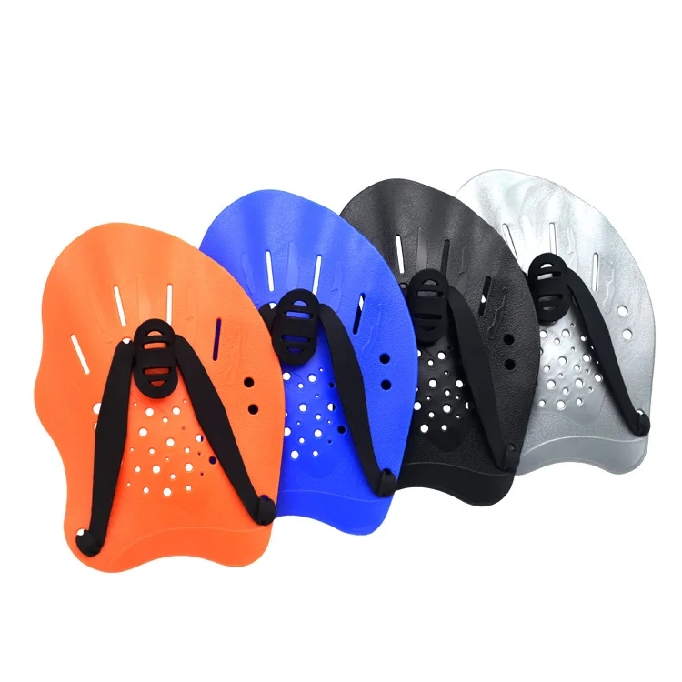 High Quality Silicone Swimming Hand Flipper Swim Training Paddles With Holes For Men And Women