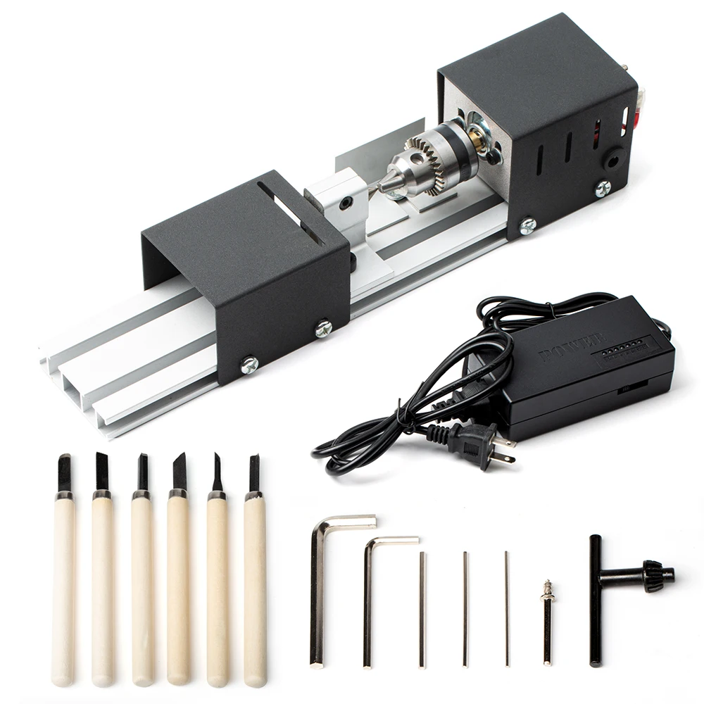 Металлический токарный станок Hobbyworker