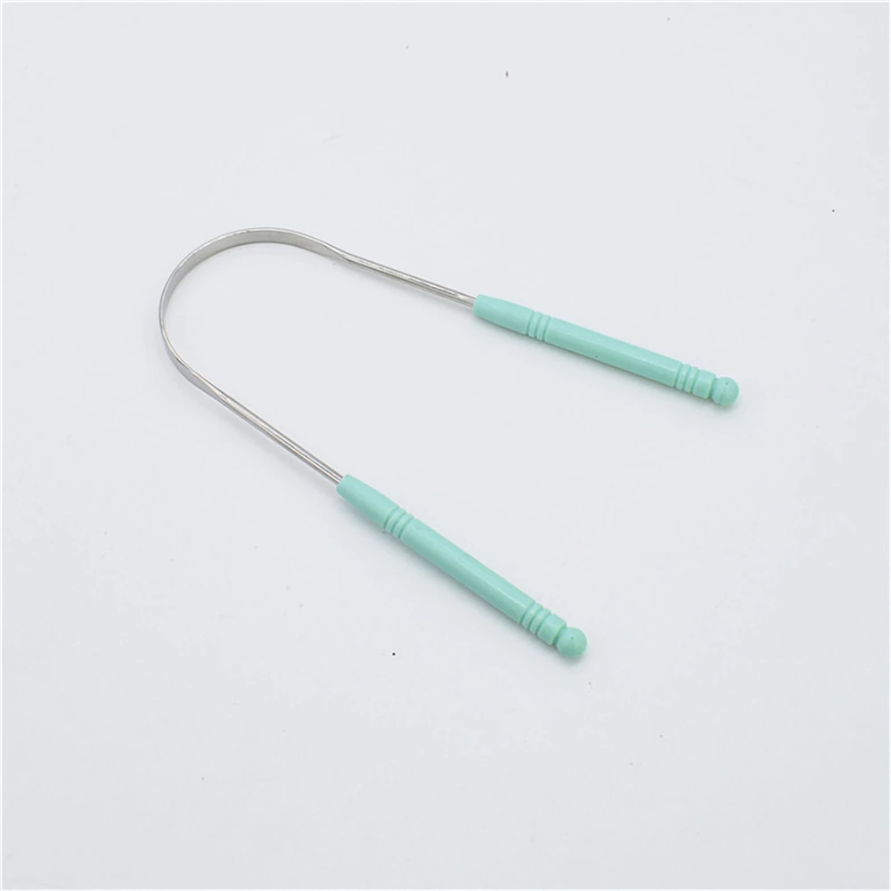 Fashion U shape Stainless Steel Tongue Scraper Cleaner