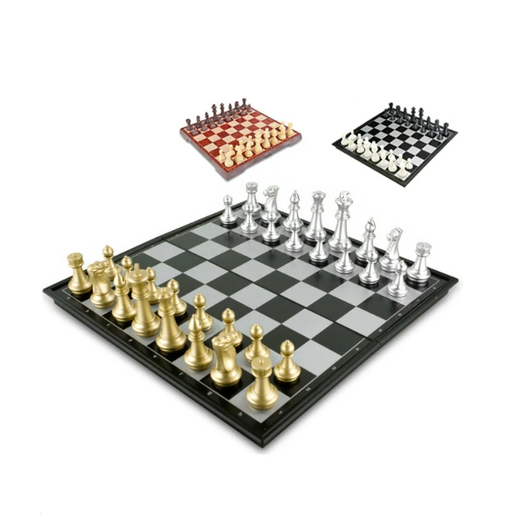 Домашний декор роскошная Складная шахматная игра для