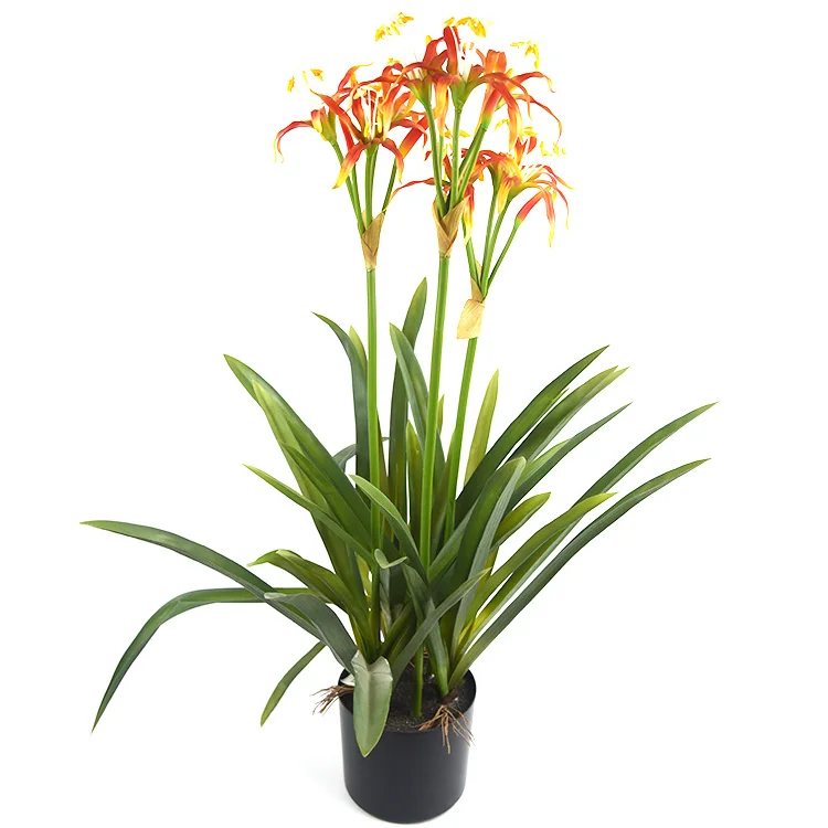 Hotel coffee shop decoration customized artificial plant flower tree outdoor for sale