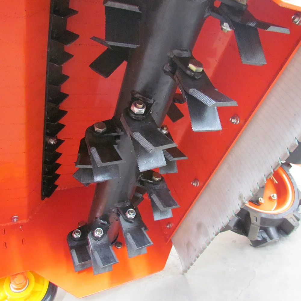 Sinolink commercial walk behind brush flail mulcher mower with electric start