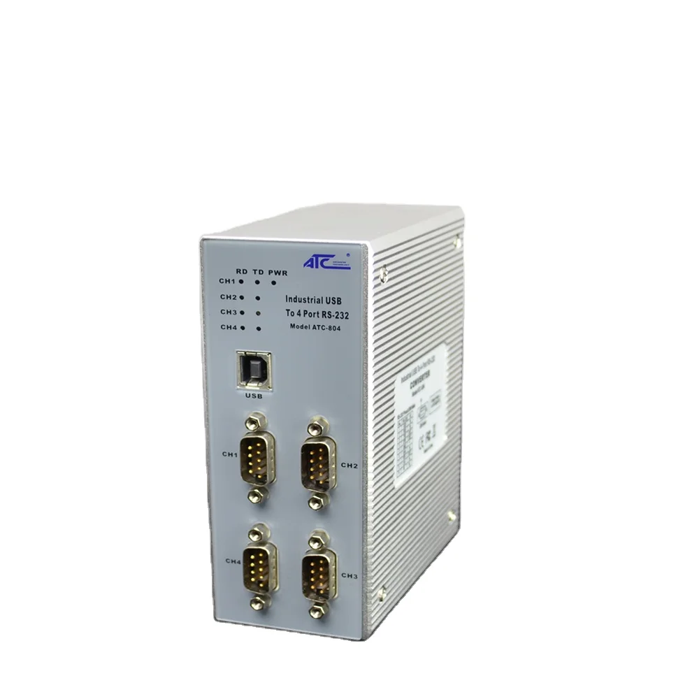 USB to 4-Port RS-232 Converter (ATC-804)