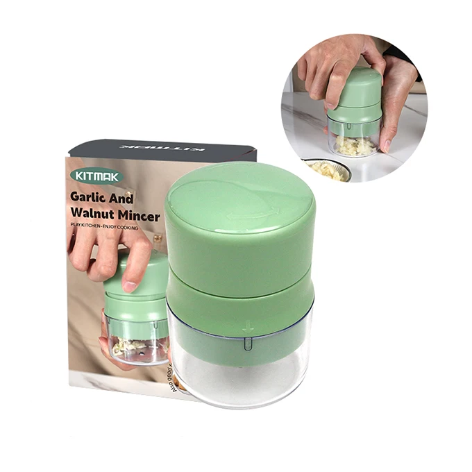 Factory Price Multifunction Manual Plastic Walnut Cracker Grinder Garlic Grindling Tools Garlic Mincer