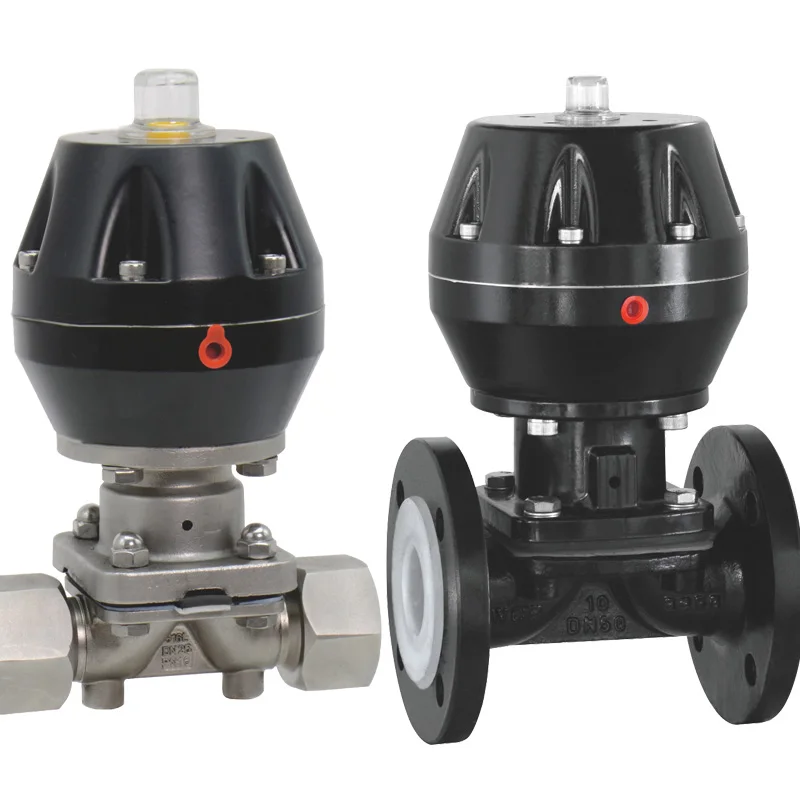Automatic Rubber Straightway Pneumatic Diaphragm Valve Manufacturers With A Cheap Price