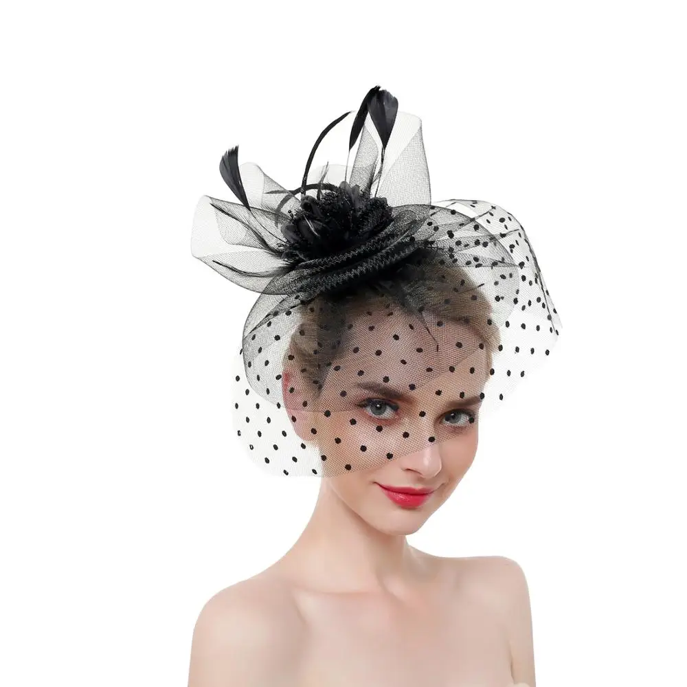 2020 Wedding fascinators and hats kentucky derby hat wedding hats women party