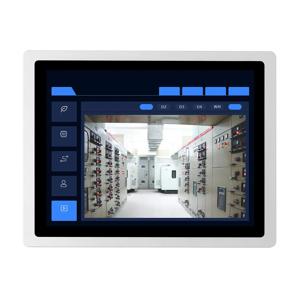 Touch screen ip 65 android wifi 4G module CNC machine industrial controlling hmi panel PC