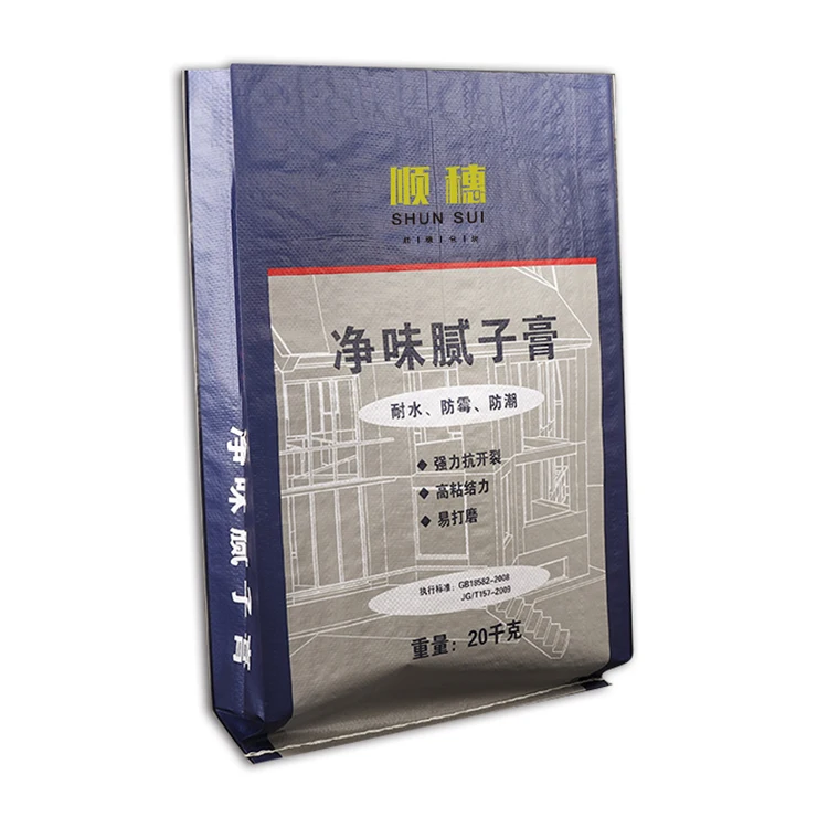 
Moisture-proof recycled tile adhesive putty pp woven packing bag 