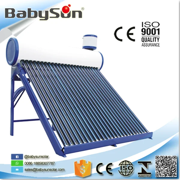 Galvanized Steel solar water heaters 200 liters solar water heater boiler system for home