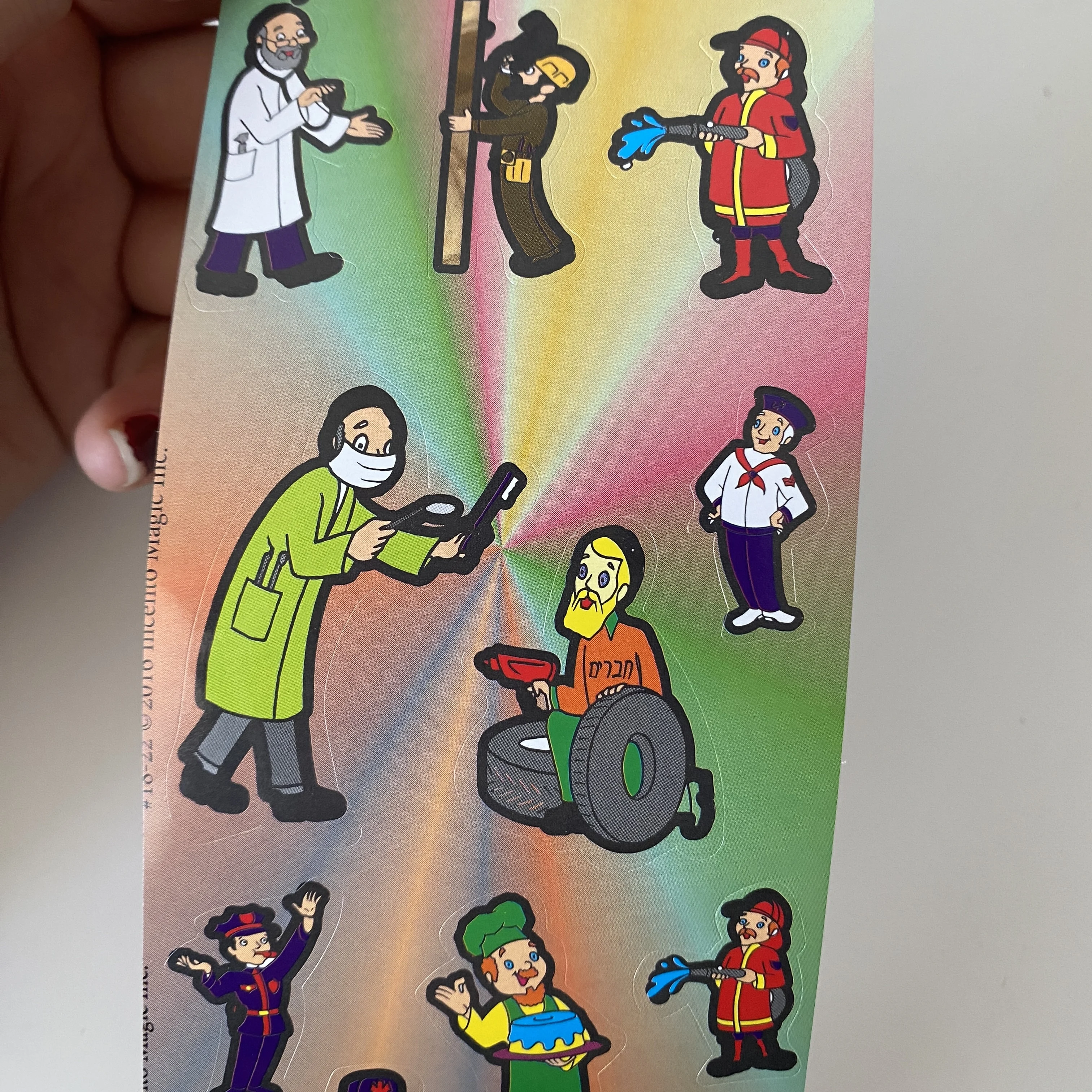 Wholesale vinyl die cut sticker printing custom sticker logo cute cartoon product label