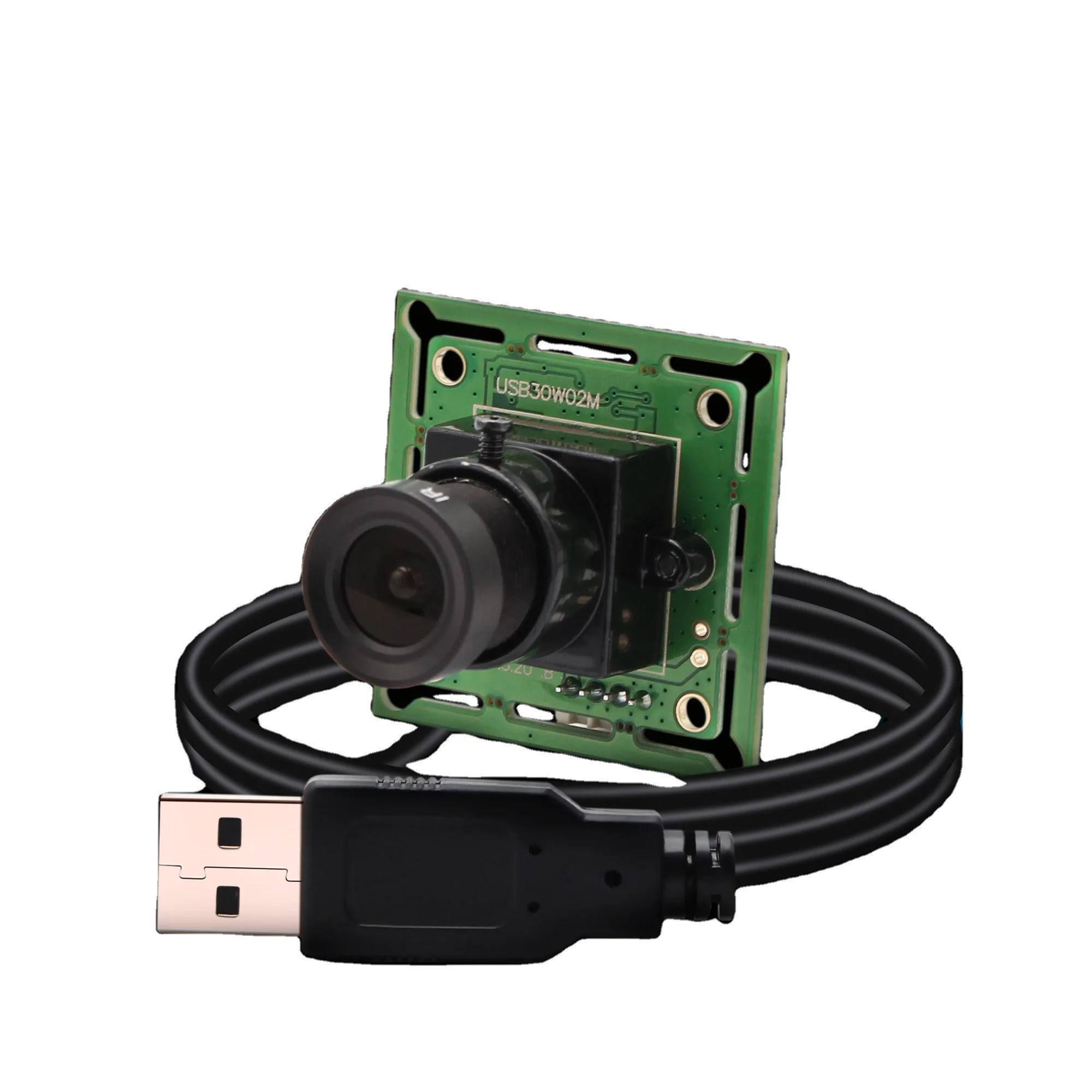 ELP 0.3MP VGA 480P 60fps High Frame rate USB Webcam Mini CMOS OV7725 Free Driver USB Camera Module for Industrial Machine Vision