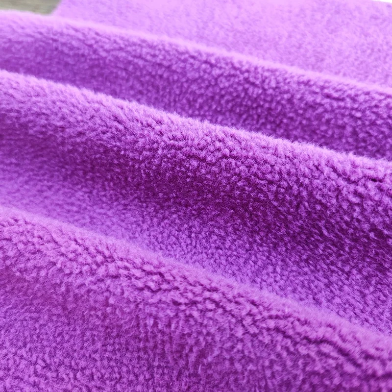 Wholesale 100 Cotton Fabric Polar Fleece Textile Fabric Brushed Knitted Combed Cotton Terry Fleece Fabric For Hoodies