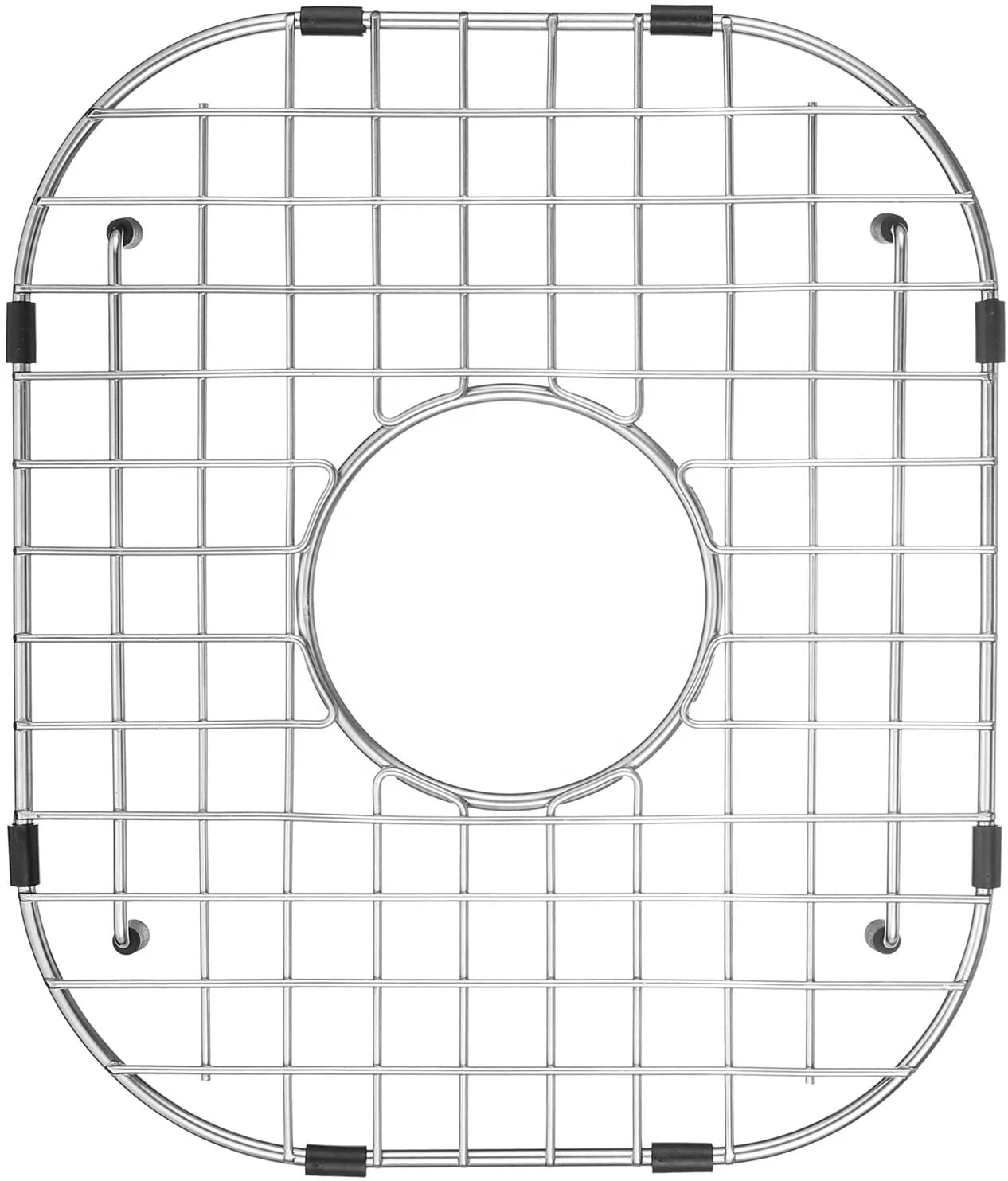 Аксессуары для кухонного шкафа на заказ 70/30 12x20 304 201 сливная стойка из нержавеющей стали проволочный защитный коврик для раковины Нижняя сетка