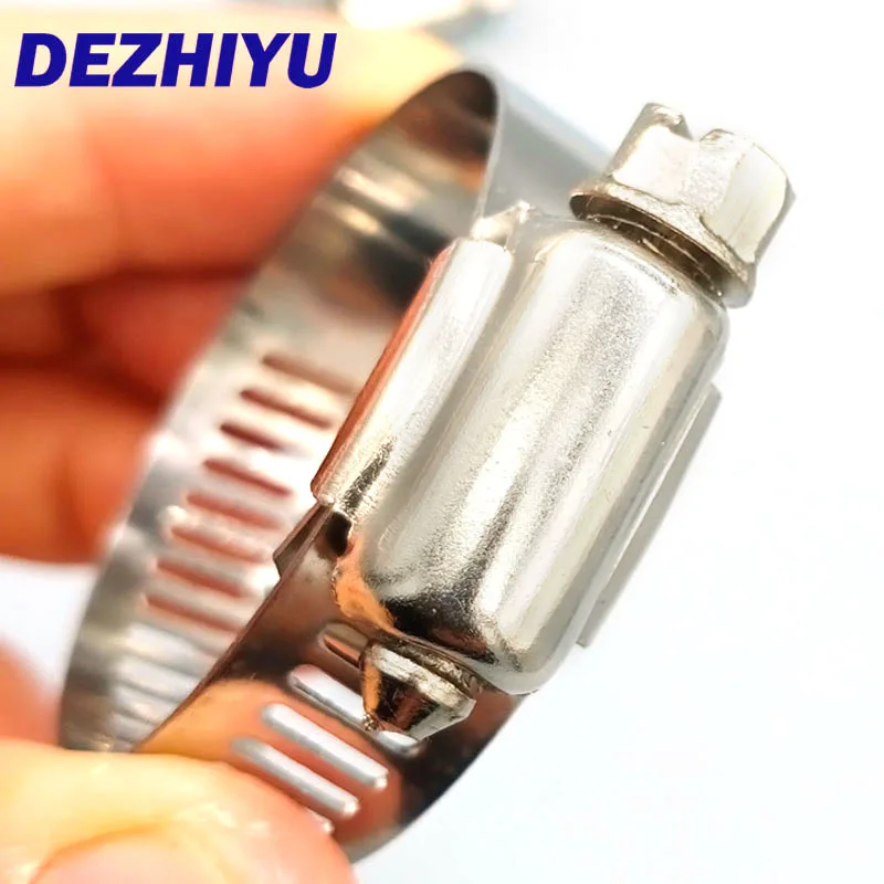 Best selling quality adjustable 304 stainless steel hose American type hose clamp
