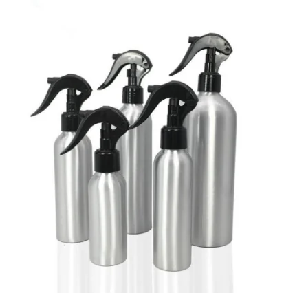 Aluminum Refillable Spray Bottle Perfume Lotion Hand Sanitizer Atomizer Container Travel Makeup Storage Nose Sprayer