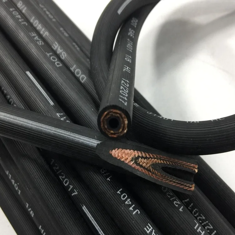ISO/TS16949:2009 Automobile Brake Flexible Rubber Hose Assembly Hydraulic SAE J1401 Brake Hoses