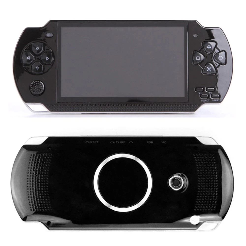 X6 Mini Gaming Device 3D Rocker Controller 4.3 Inch HD Screen Portable Retro PSP Games Handheld Games Console 8GB For Kids Gift