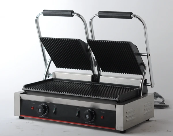 Other Snack Equipment Commercial Electric burger machine ice cream hamburg panini press grill machine