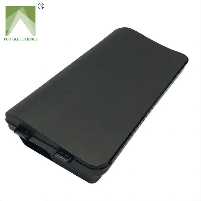 Plastic mouse rat bait station reusable black mouse trap bait box rodent bait station