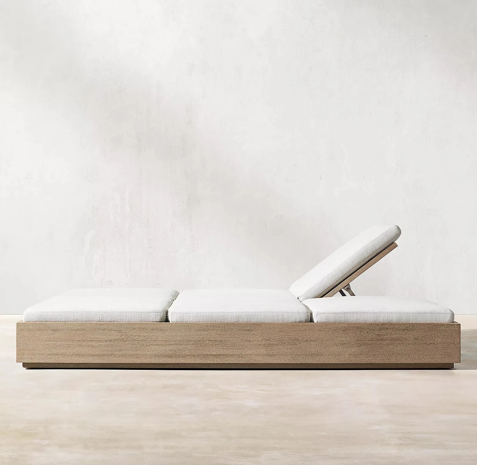 Professional manufacturer double dual-adjustable swimming pool chaise beach lounge sun loungers