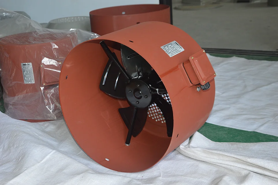 3 phase motor forced axial cooling fan for variable frequency motor