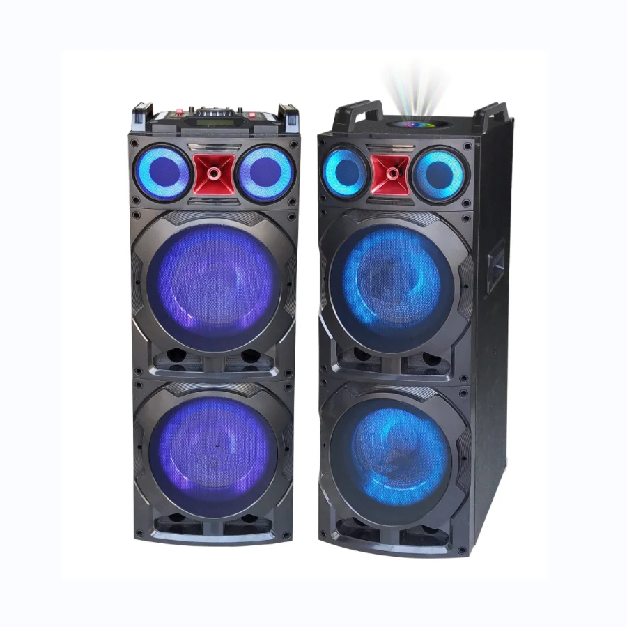 2.0 home theater tower speaker wooden box professional party speaker